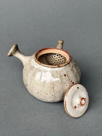 Image 4 of Faceted Smoky Shino Kyusu - 200ml