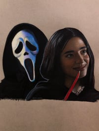 Amber/Ghostface 8.5x11 print