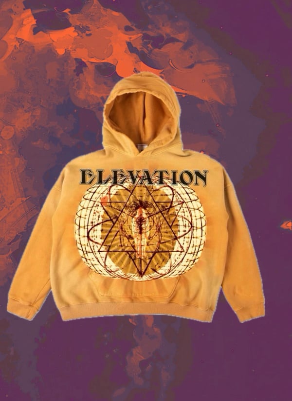 Image of ELEVATION PURE SOUL ORANGE HOODIE