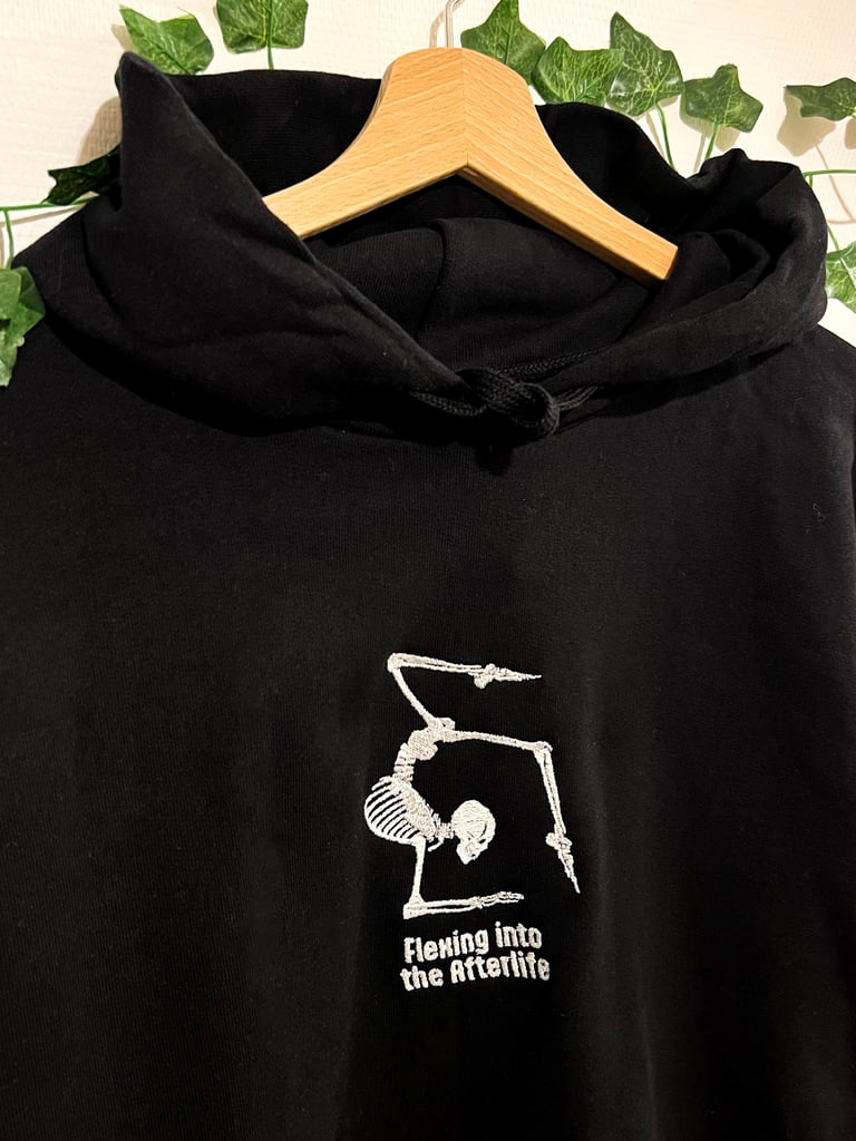 💀 SWEAT BRODÉ « FLEXING INTO THE AFTERLIFE » Image 3