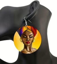 Africa Woman Earrings 