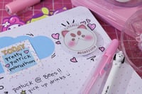 Image 1 of cuteness aggression puppycat sticker 