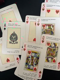 Image 6 of The Rameses Fortune Telling Cards, ancien jeu de divination anglais, 1910, très rare!!