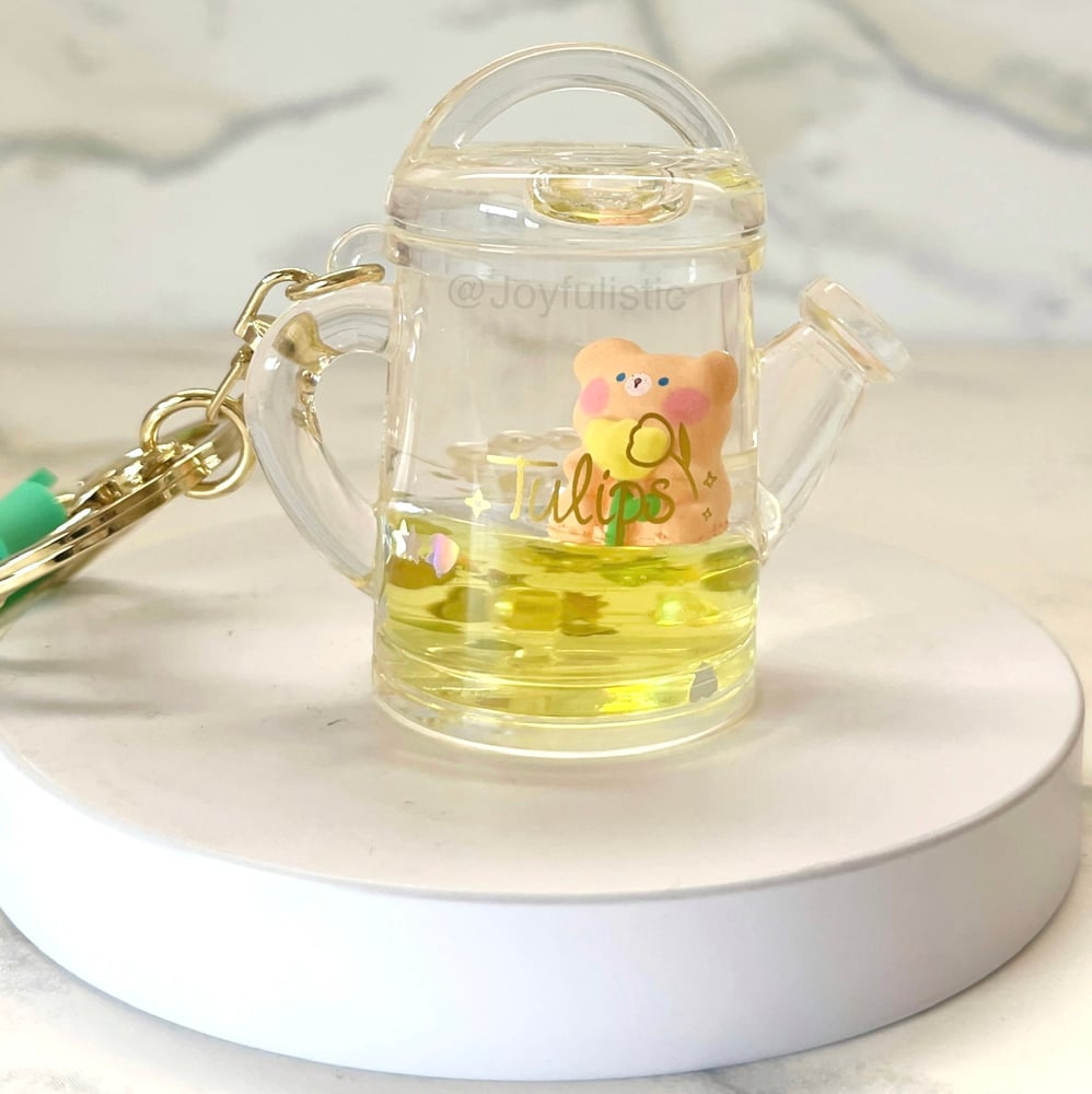 Image of Yellow Tulip Keychain