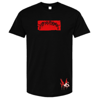 Image 1 of You Vs. Society Tee Shirt - Black/Red