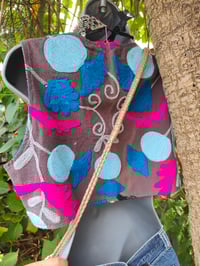 Image 7 of Chilean Bag - Black fringes 3