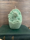 Nest Guardian - Baby Dragon Egg Pillar Soy Candle 