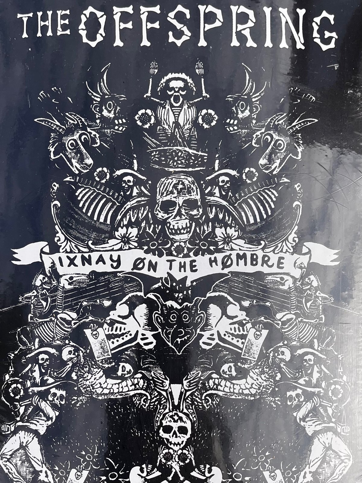 Offspring Ixnay On The Hombre skateboard | PunkSkateboards