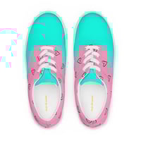 Image 2 of HEARTS LACE UP SNEAKERS
