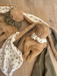 Image 1 of DOUDOU CORPS MOU DOUBLE GAZE KAKI 