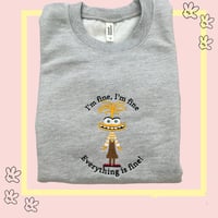 Image 1 of Inside out, Anxiety. I'm fine, I'm fine Everything is fine!