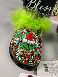 Image 3 of Grinch crocs