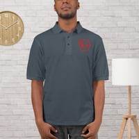 Image 5 of My Skull Is Red Men's Premium Polo