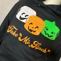 Image 2 of Unisex “Take Me Back” Black Hoodie