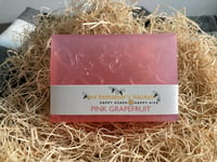 Image 1 of Pink Grapefruit Honeybee Glycerin Body Bar