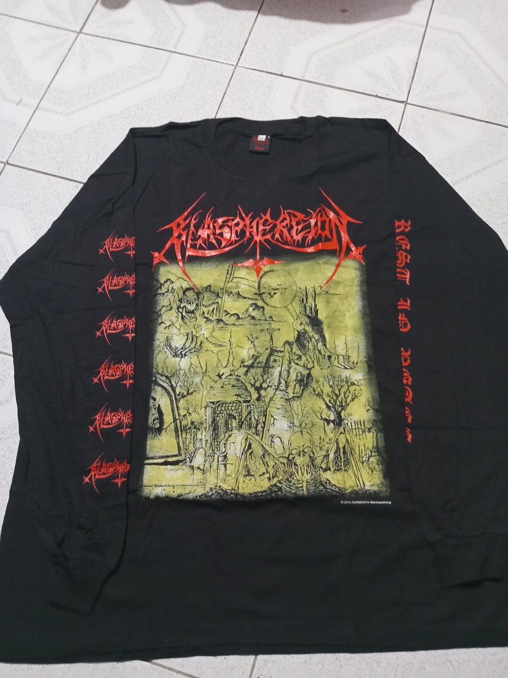 BLASPHEREION - REST IN PEACE (LONG SLEEVE ©2014)