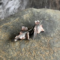 Image 5 of Ivy Leaf Hook Earrings