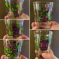 Image 2 of ITSY TIPSY SPIDERS 15oz Full Color Limited Mai Tai Cocktail Glass