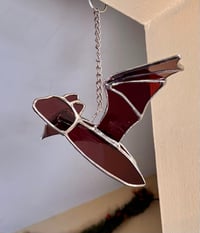 Image 4 of 3D bat - deep purple 