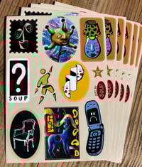 SOUPY sticker sheet