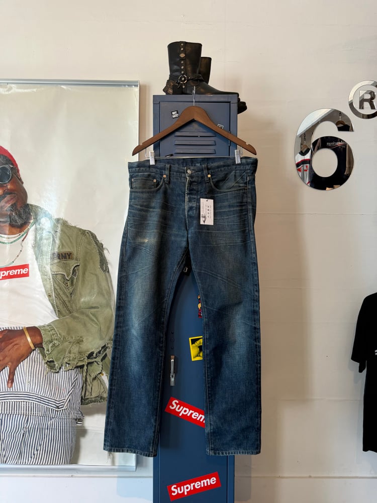Image of Helmut Lang Selvedge Blue Denim