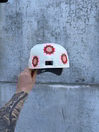 Image 5 of OFF WHITE MULTI TONE AZ DIAMONDBACKS  CUSTOM FITTED CAP