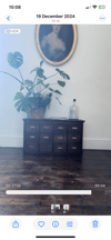 French Oak 12 Drawer Filing Cabinet 
