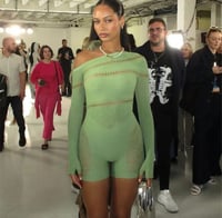 Image 1 of “Seeing Green” Romper