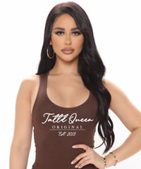 TATTD QUEEN ORIGINAL TANK!! Brown 🤎