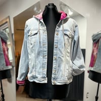 Image 3 of TieDye Denim Jacket