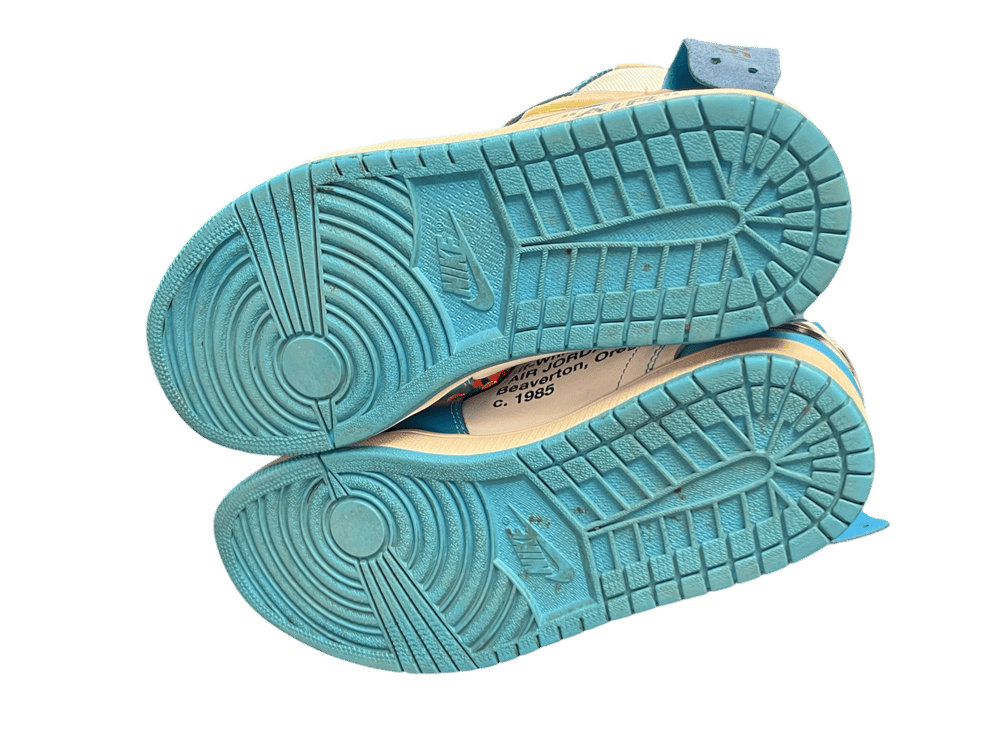 Image of Off-White x Jordan 1 "UNC"