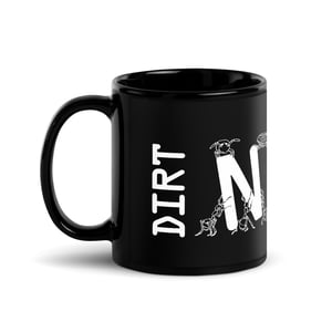 Dirt Nerd mug black