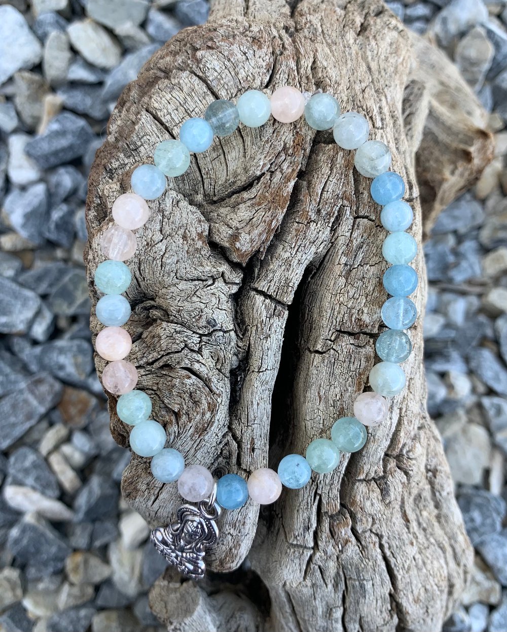 Image of Reiki Charged Morganite Bracelet