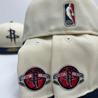 Image 2 of New Era 59Fifty Chrome Navy Rockets 