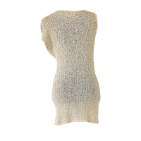 Image 2 of Vivienne Tam One Shoulder Tunic Sweater -M 