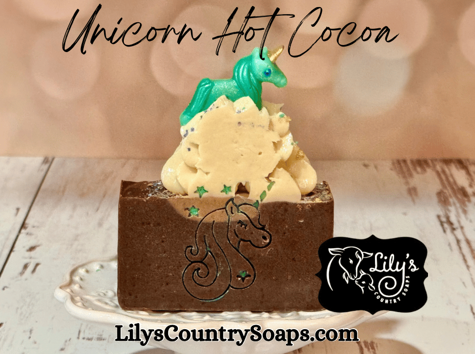 Image of Unicorn Hot Cocoa Goat Milk Soap