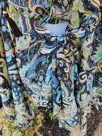 Image 16 of Pefkos co ord sarong set Jade and Gold