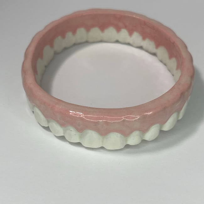 Teeth Bracelet Three - 8 in Inner Diameter