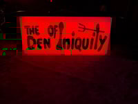 Image 3 of Den of Iniquity Light Box Sign 