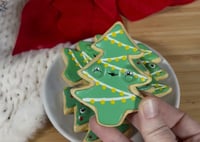 Image 3 of Christmas Tree Sugar Cookies