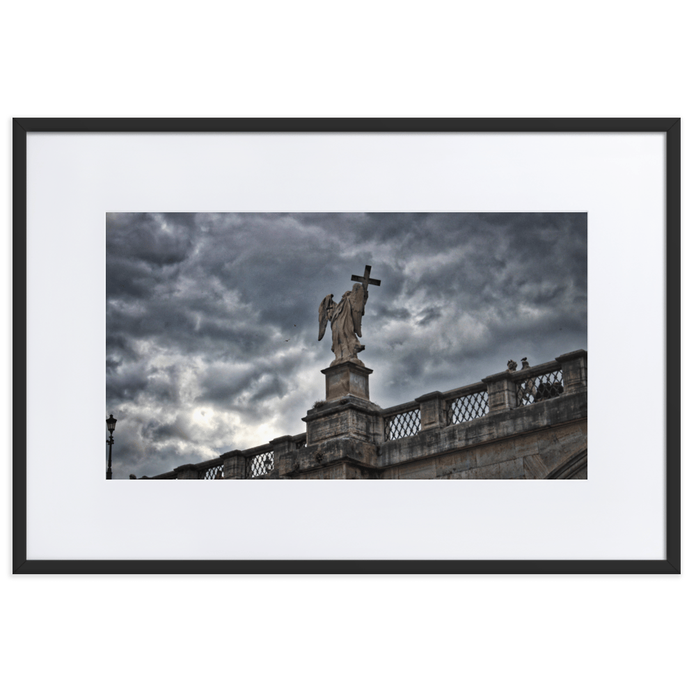 Image of FRAMED THE ANGEL ART PRINT BY ANELKA WHO