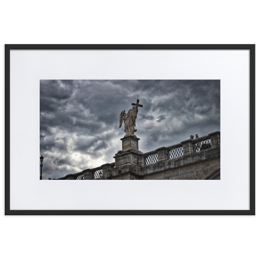 Image of FRAMED THE ANGEL ART PRINT BY ANELKA WHO