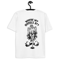 Image 5 of White - Where My Ghouls At T-shirt