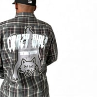 Image 4 of The Most Wanted Flannel Grey/Ecru