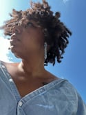 Denim Hoops 