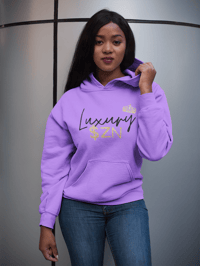 Image 1 of “LUXURYSZN” Signature Hoodie (Choose Your Own Color)