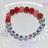 🍓 Strawberry Shortcake Bracelet! 🍰