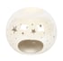white iridescent star burner  Image 2