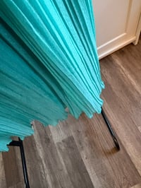 Image 2 of Pleated skirt with buttons 