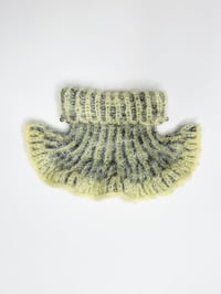 Image 6 of Soriano: Sofie and Iris Butter Yellow and Grey Beaded Mohair Collar
